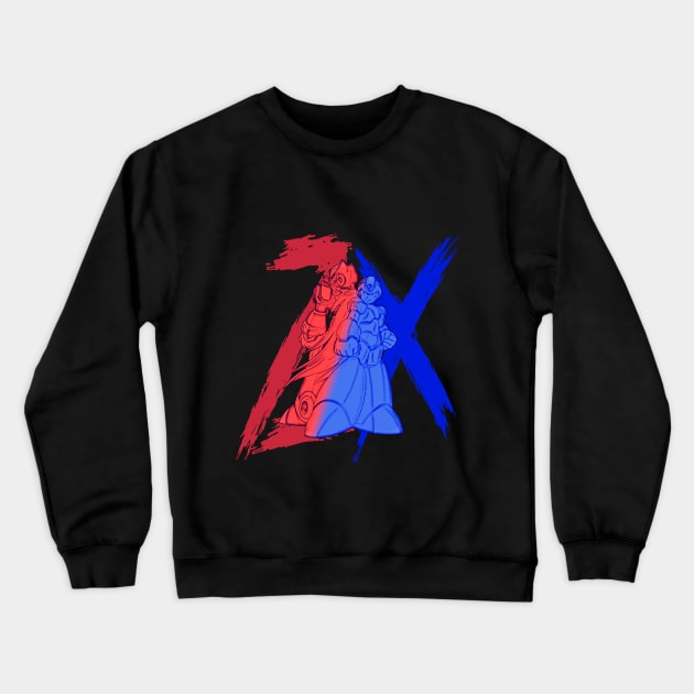 X and Zero Crewneck Sweatshirt by Raf_Studio